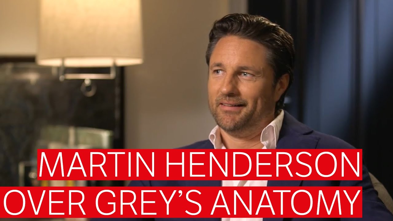 Sandie sprak met Martin Henderson over 'Grey's Anatomy'
