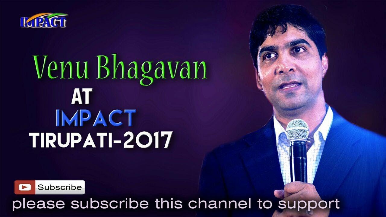 Venu Bhagavan at IMPACT Tirupati  2017