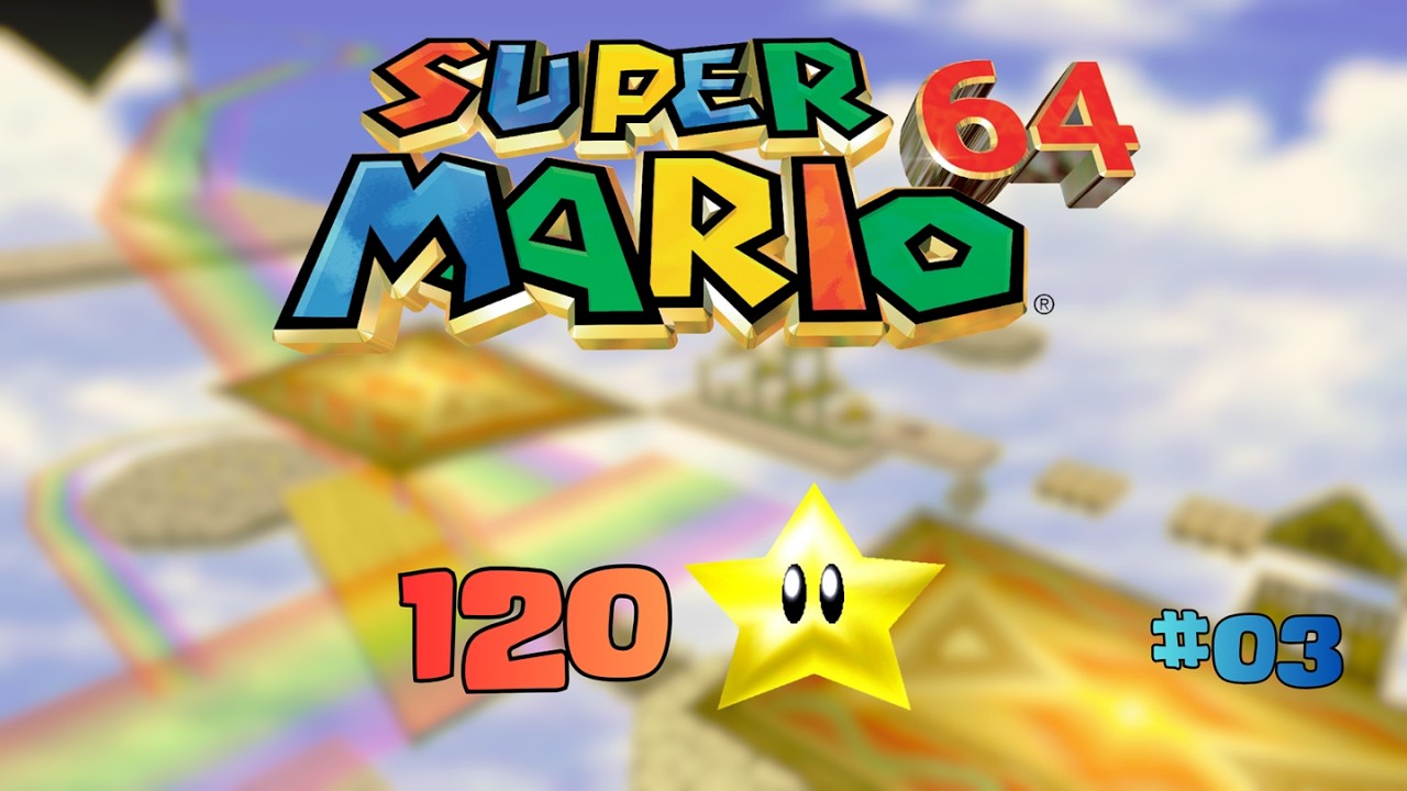 Megszerzem mind a 120 csillagot! | Super Mario 64 - #03