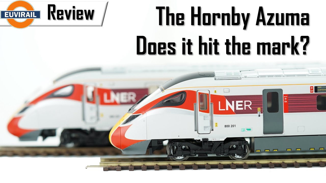 Обзор: Hornby R3762 LNER Azuma Hitachi IEP Bi-Mode Class 800/1 Five Car Train Pack