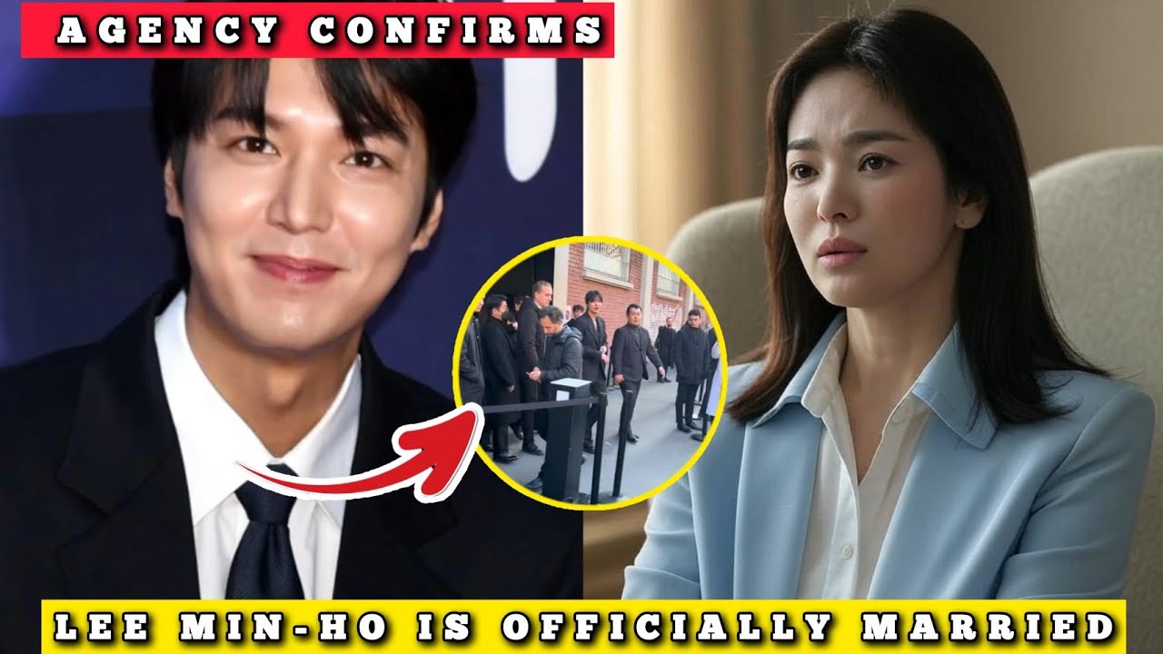 Agency confirms: Lee Min-ho is officially married