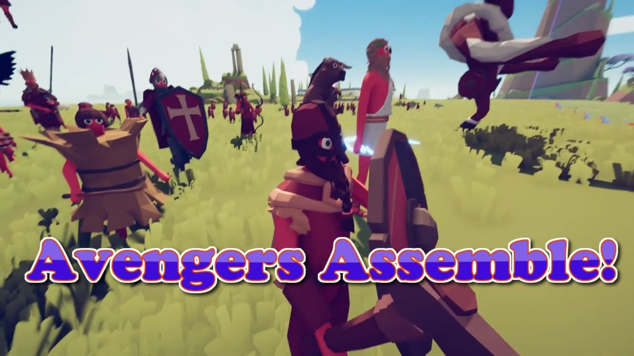 TABS Funny Moments   Reenacting Avengers EndGame Final Battle! (Totally Accurate Battle Simulator)