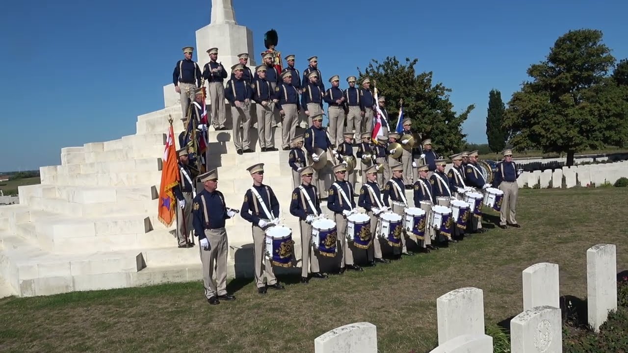 Pride of the Shore at Tyne Cot Cemetery Sunday 24th August 2025