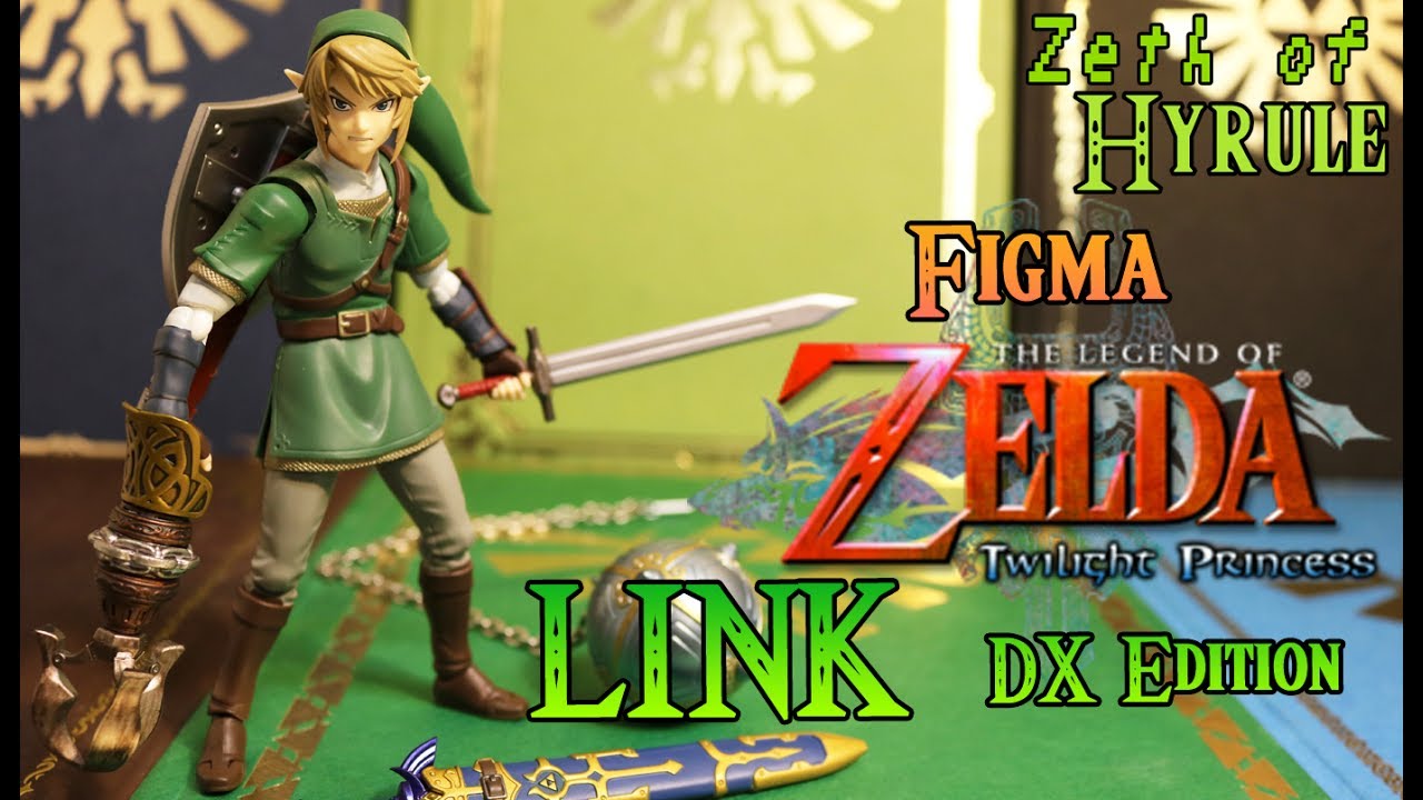 Figma Link Twilight Princess DX Edition (Unboxing and Figure Review)