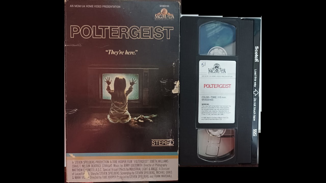 Closing to Poltergeist 1982 VHS