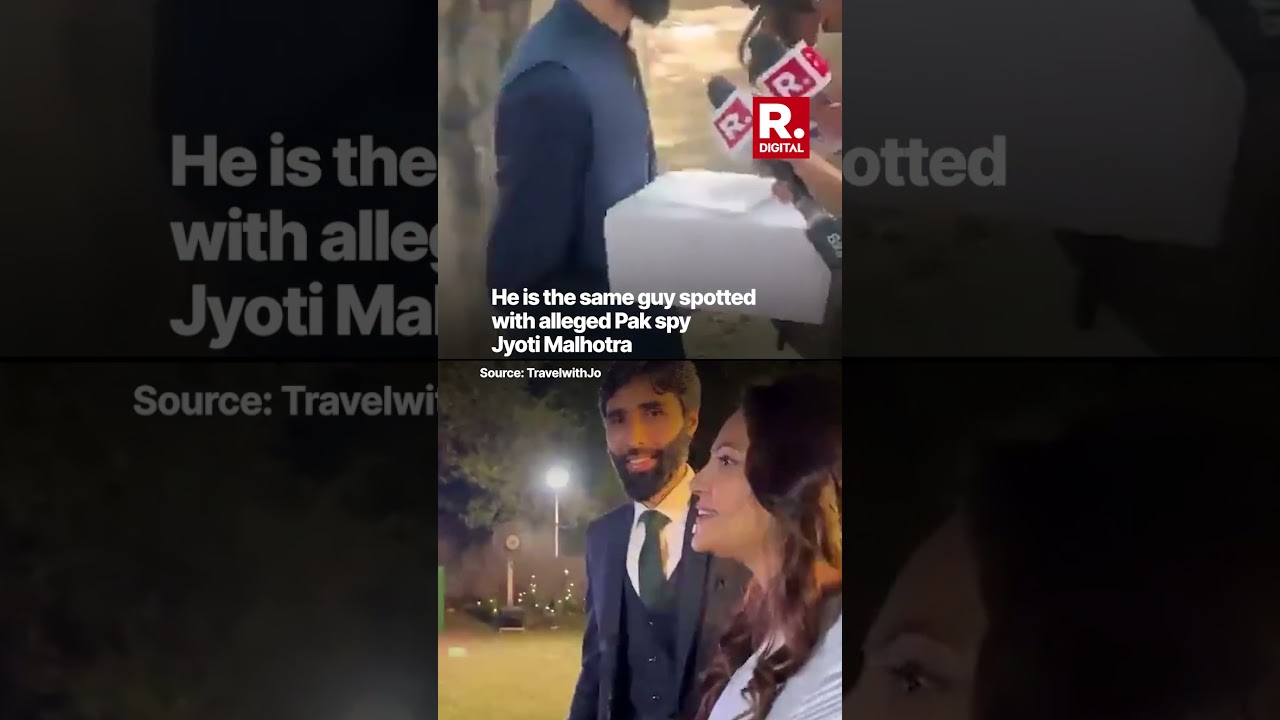 Alleged Pakistan Spy Jyoti Malhotra Caught Red-Handed with Pakistani Man in Her Vlog