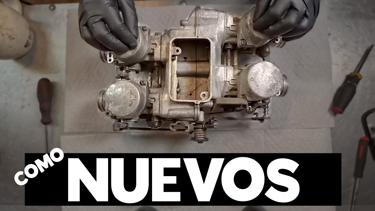 Reconstrucción de carburadores Honda GL1100 – ¡Volvió a la vida!