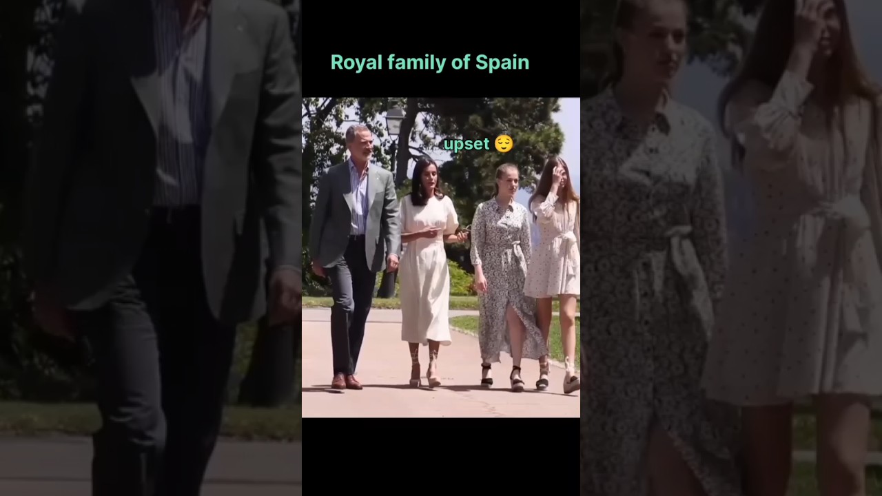 A Princess&hellip; But Mom&rsquo;s Scolding✨ Is Universal! #princessleonor #mom#sofia #letizia#felipe#new.