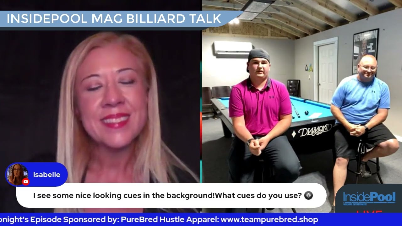 Inside Pool Magazine's Billiard Talk Junior's Edition Gage Mouret!