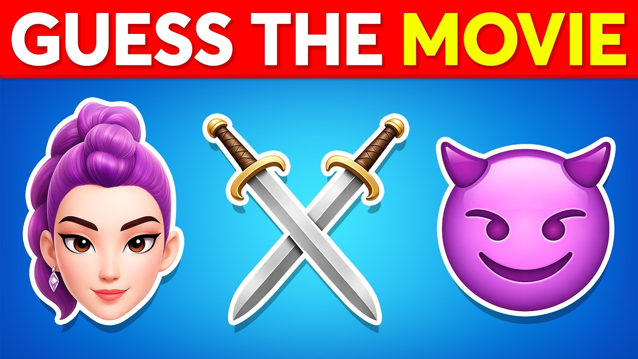 Guess The MOVIE By Emoji 🍿🎬 Movie Quiz 2026 | Kpop Demon Hunters, Zootopia 2, Stranger Things 5