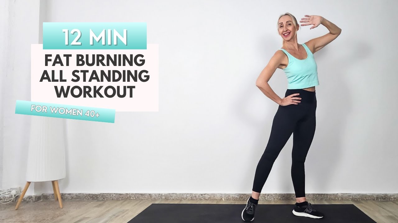 20 Min Fat Burning All Standing Workout for Women 40+ | No Jumping, Low Impact, Full Body, At Home