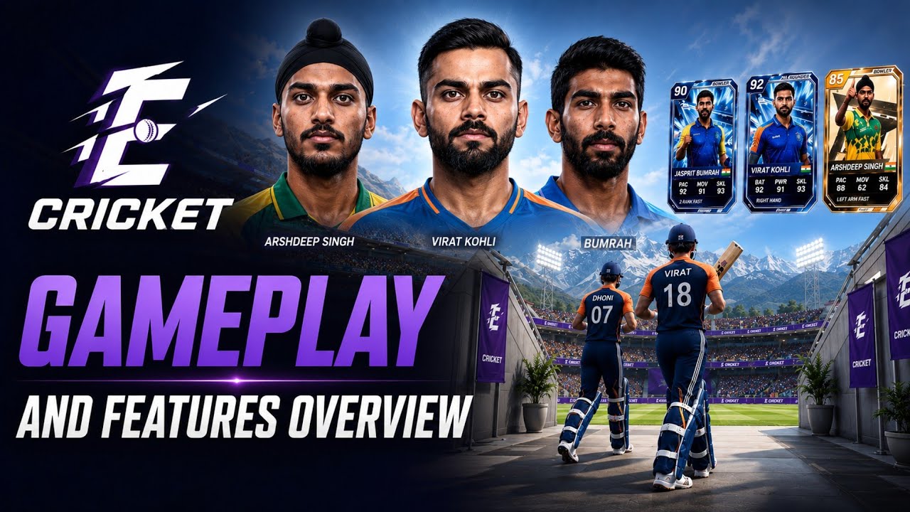 𝗙𝗜𝗡𝗔𝗟𝗟𝗬! 𝗘 𝗖𝗥𝗜𝗖𝗞𝗘𝗧 𝗚𝗔𝗠𝗘𝗣𝗟𝗔𝗬 & 𝗙𝗘𝗔𝗧𝗨𝗥𝗘𝗦 𝗢𝗩𝗘𝗥𝗩𝗜𝗘𝗪 😱🔥 