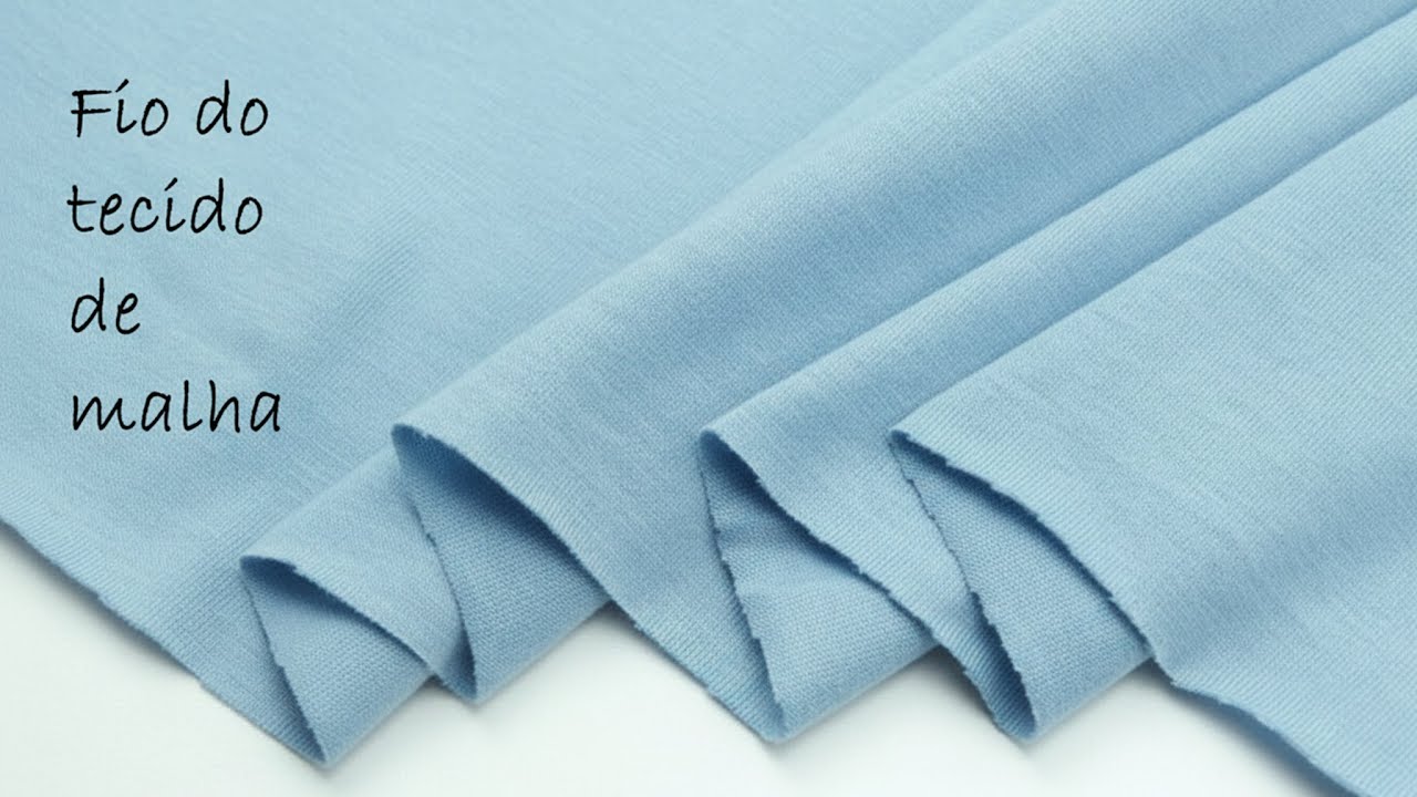 Diy - Como achar fio da malha, avesso e direito, elasticidade - aula 491