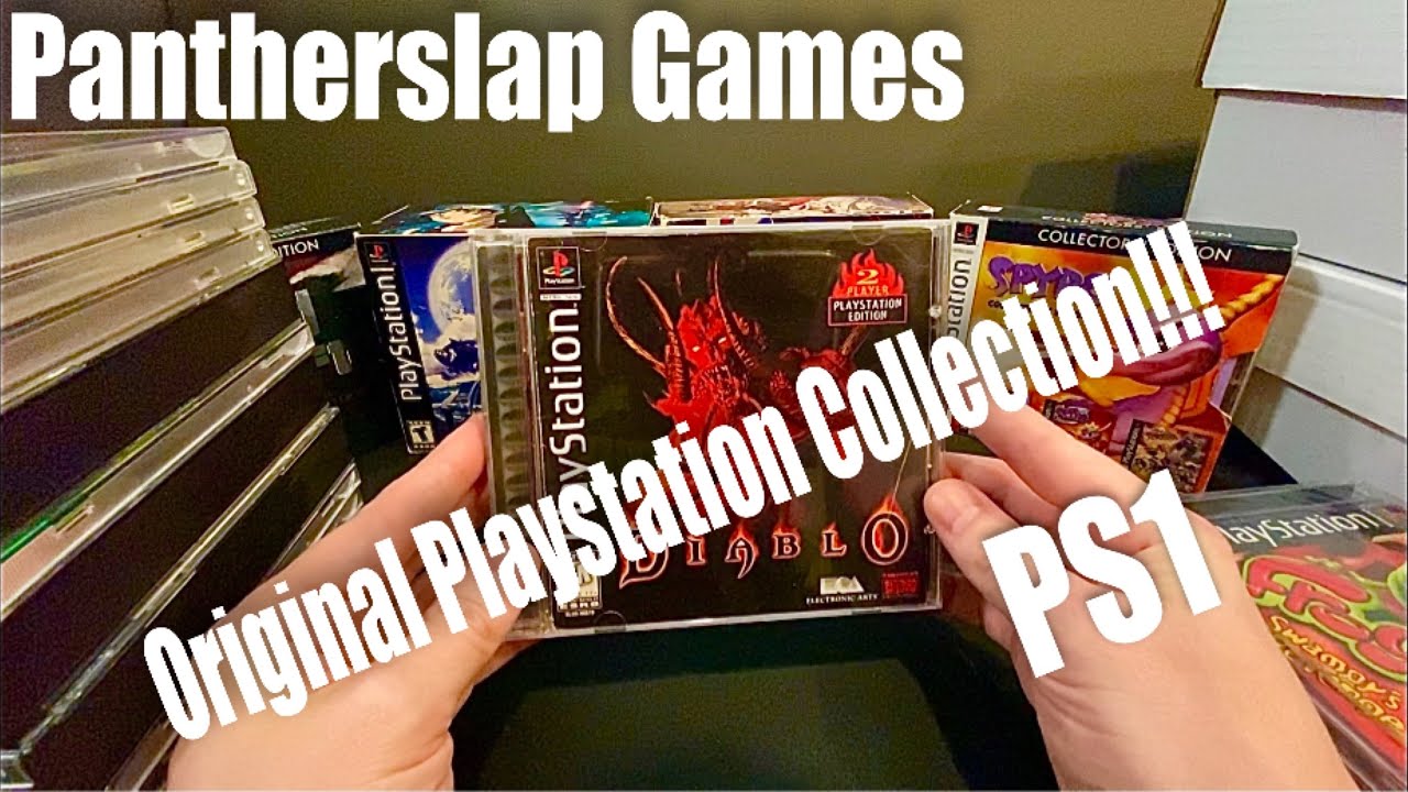 Original PlayStation PS1 Collection with Pantherslap Games!