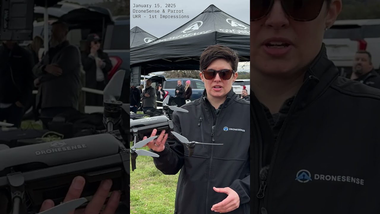 DroneSense & Parrot - UKR first Impressions - 1/15/25 - Justine
