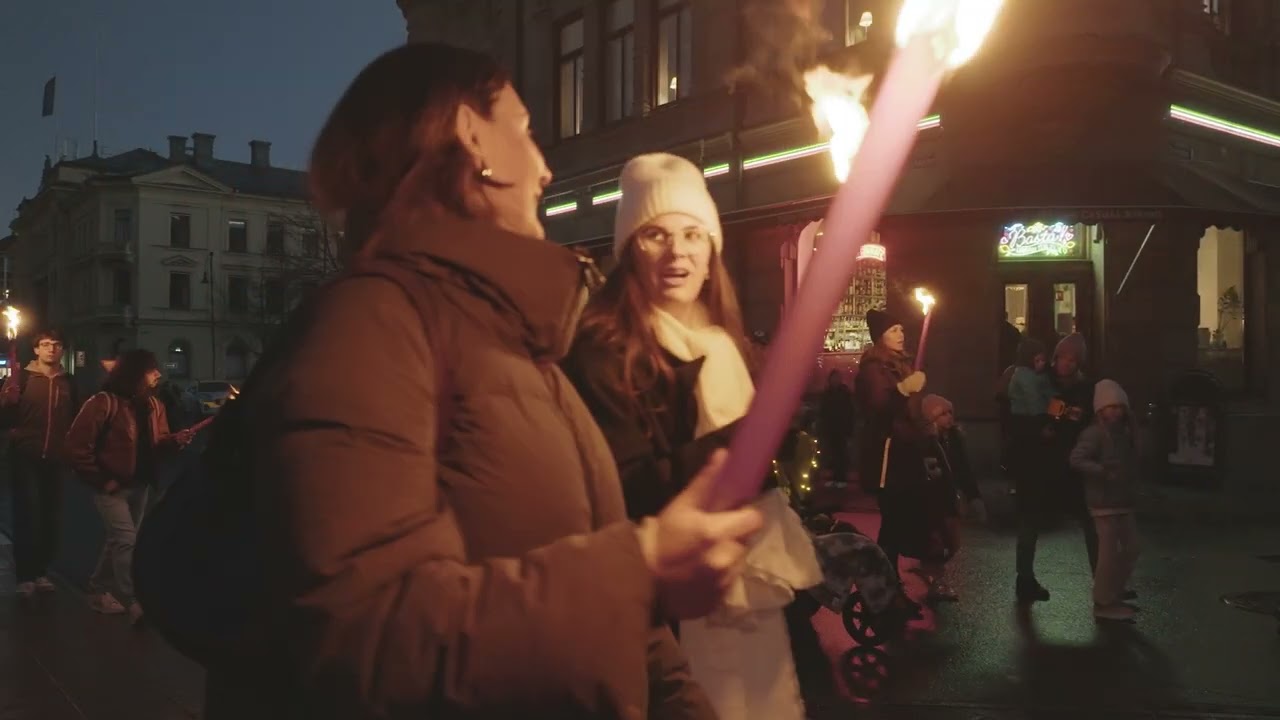 Lyslördag i Sundsvall