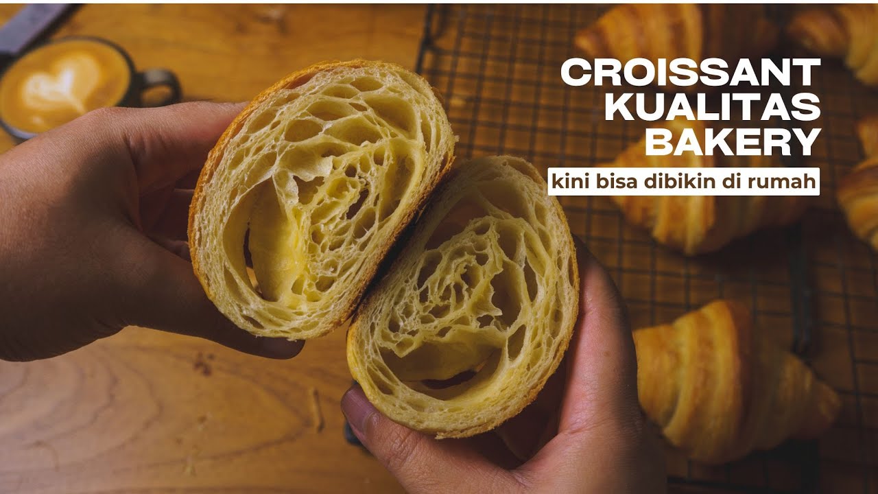 ILMU DAGING!! Resep Croissant Manual Lamination. Cocok untuk Dapur Rumahan
