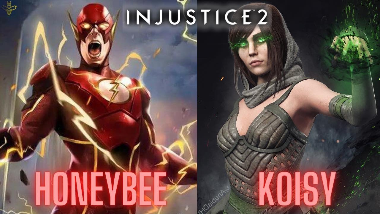 Koisy vs HoneyBee in Injustice 2! Enchantress vs Flash Matches!