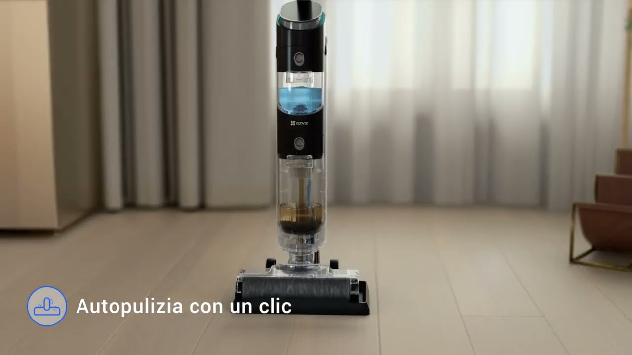 EZVIZ RH1 - Aspirapolvere lavapavimenti smart