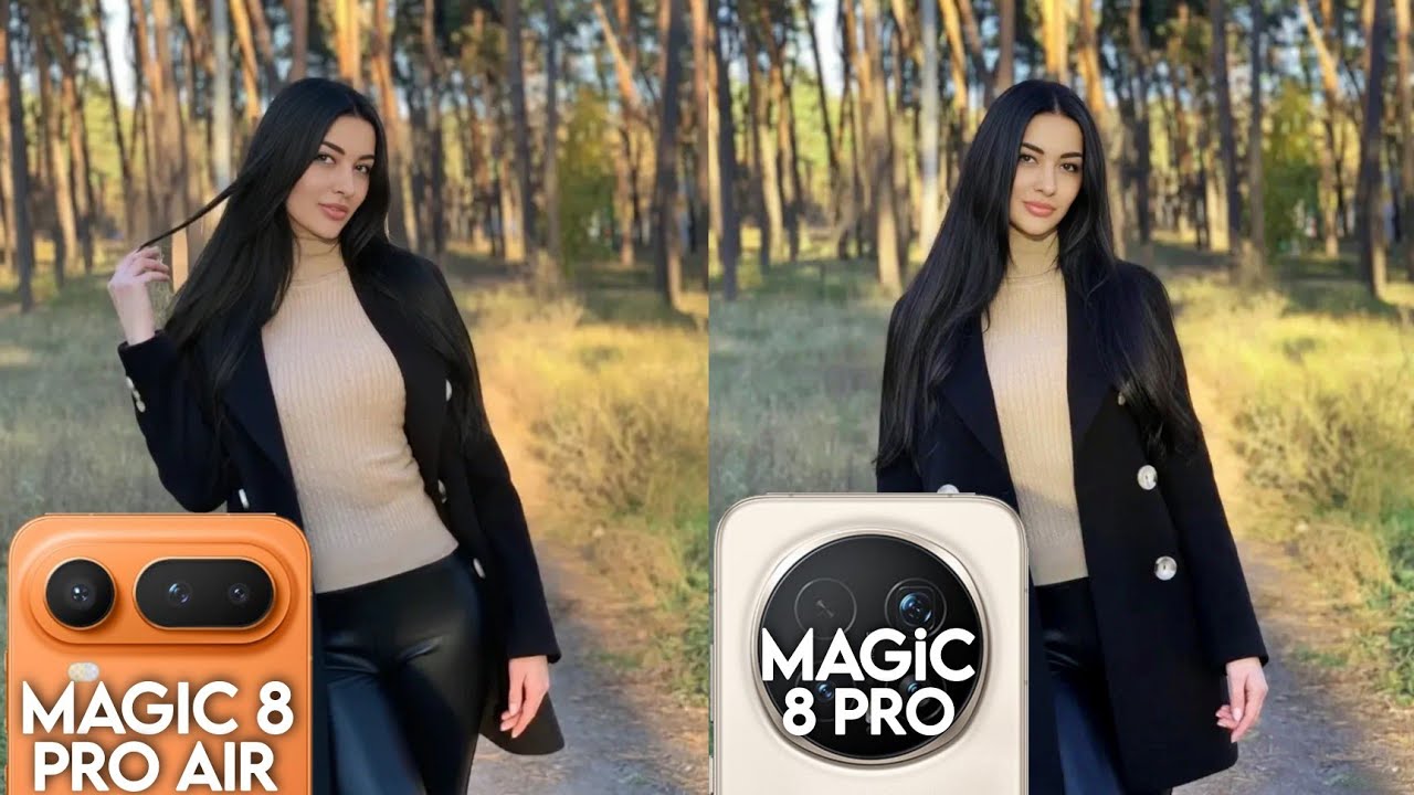 Honor Magic 8 Pro Air VS Honor Magic 8 Pro Camera Test 
