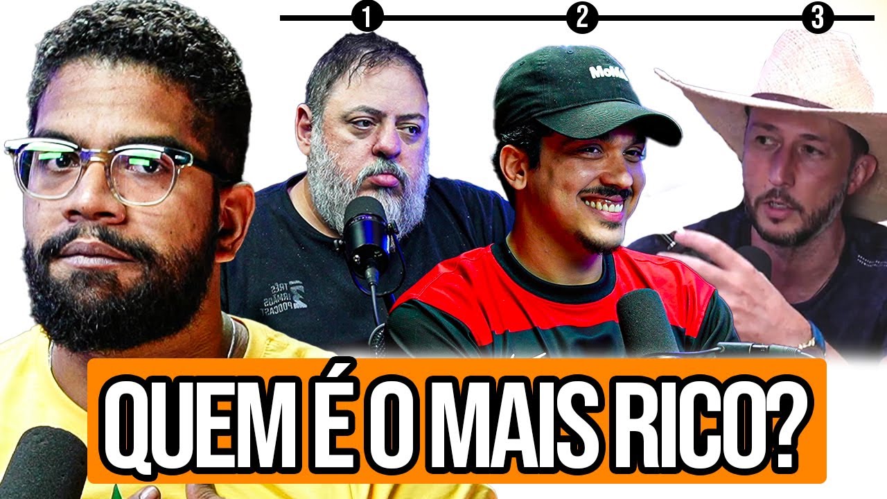 QUEM &Eacute; O MAIS RICO?  | Jones Manoel e Chico Moedas