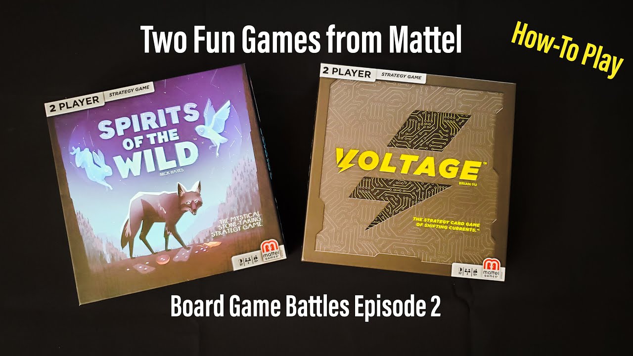 Two Fun Games from Mattel | Board Game Battles | Episode 2 | How-To Play