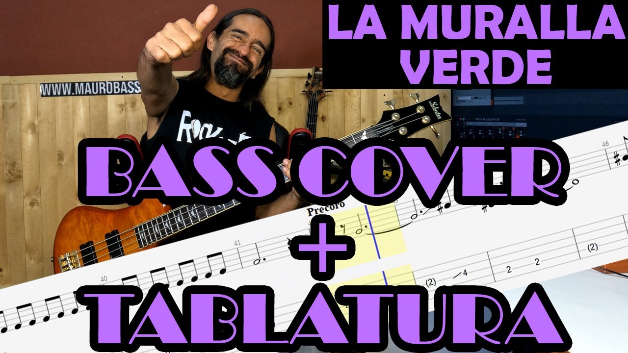 La Muralla Verde – Enanitos Verdes – Cover en Bajo – Bass Cover + Tablatura
