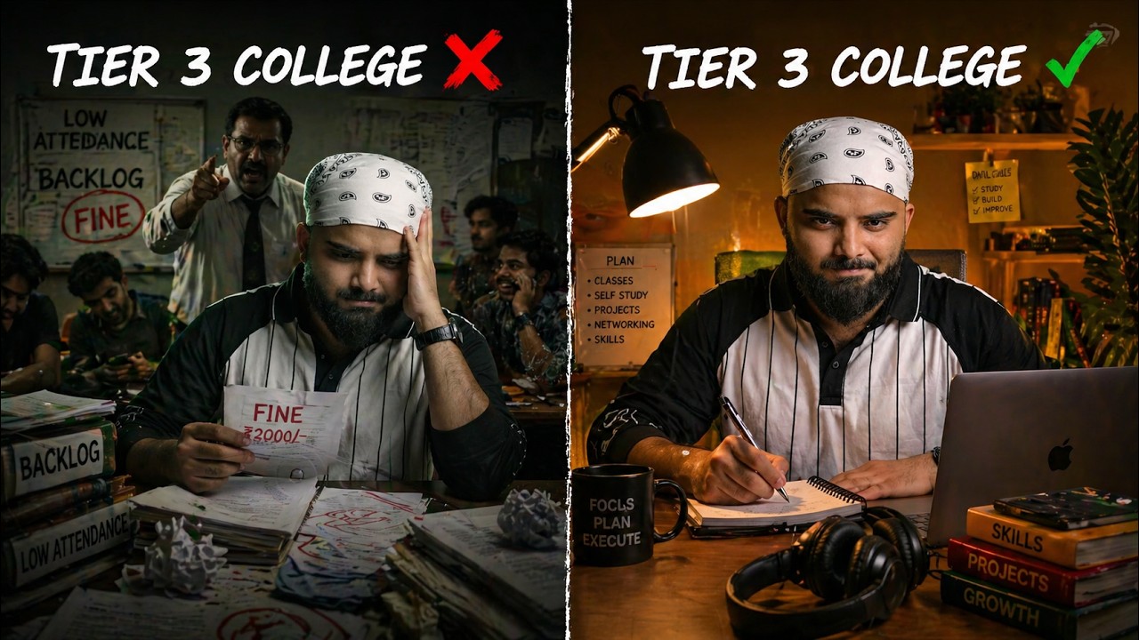 Reality Of Tier-3 Colleges & What Smart Students Do in 1st Year.