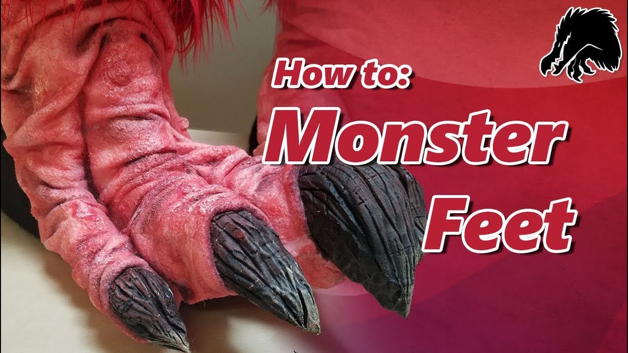 Making Bird Monster Feet: Arakkoa cosplay