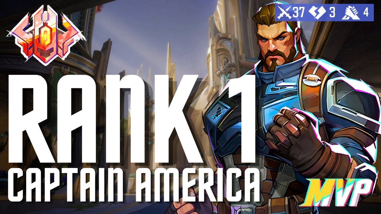 robanroman | Rank 1 Captain America Gameplay | Marvel Rivals Season 2