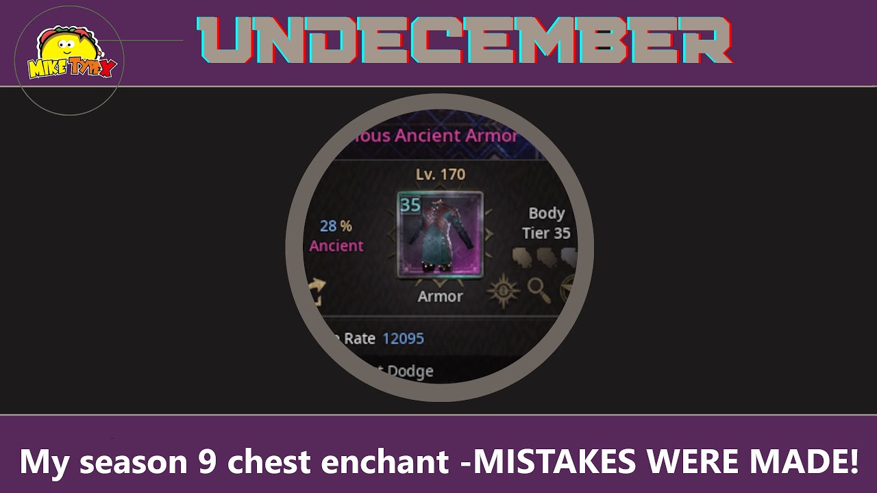 My season 9 chest enchant -MISTAKES WERE MADE!