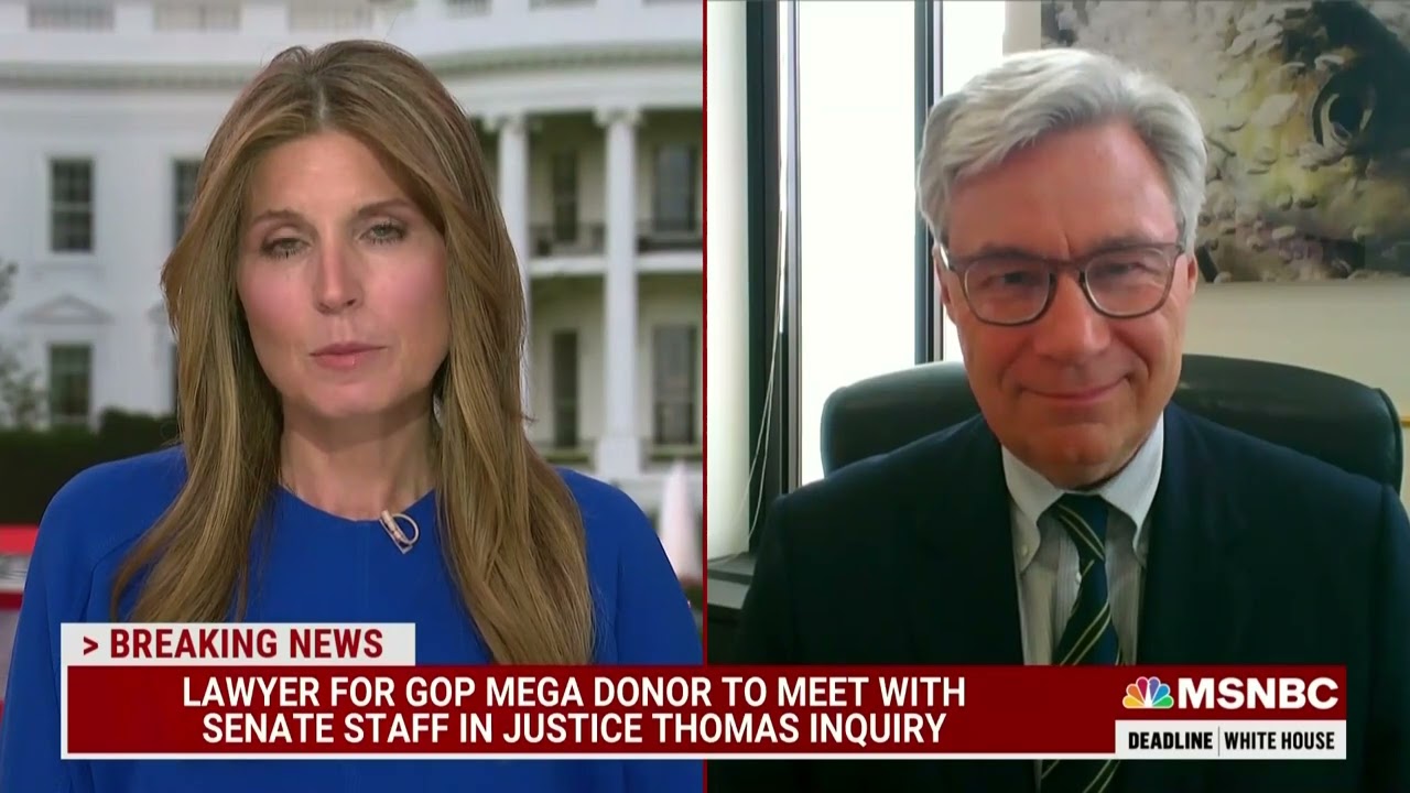 Sen. Whitehouse and Nicolle Wallace Break Down the Latest in the Harlan Crow & Justice Thomas Saga