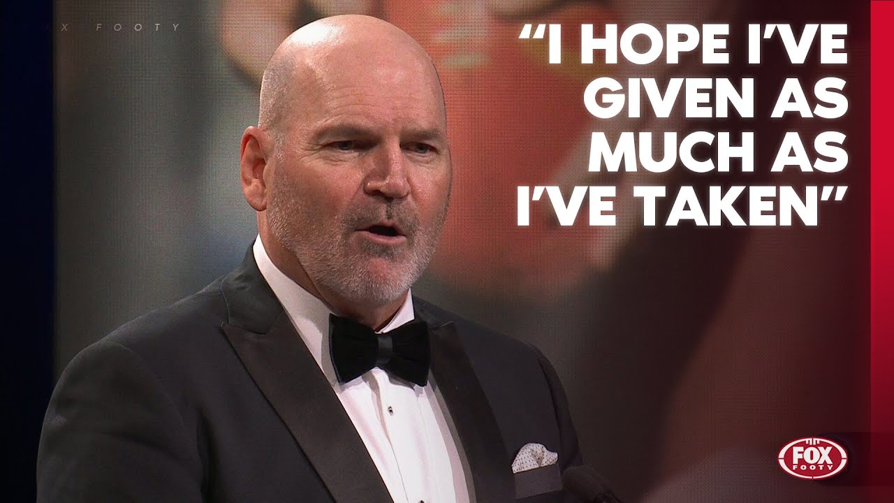 Chief earns Legend status! Jason Dunstall's HOF speech in full ❤️‍🔥 | Fox Footy