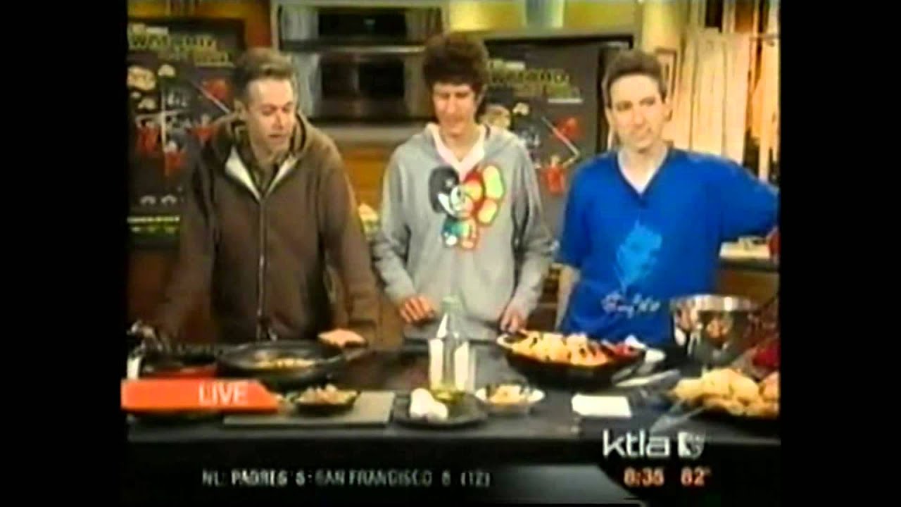 Beastie Boys HD :  Cooking On KTLA - 2006