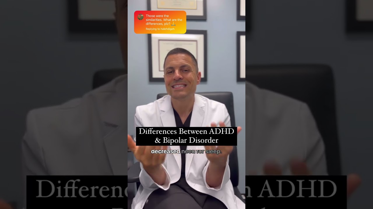 Differences Between ADHD & Bipolar Disorder