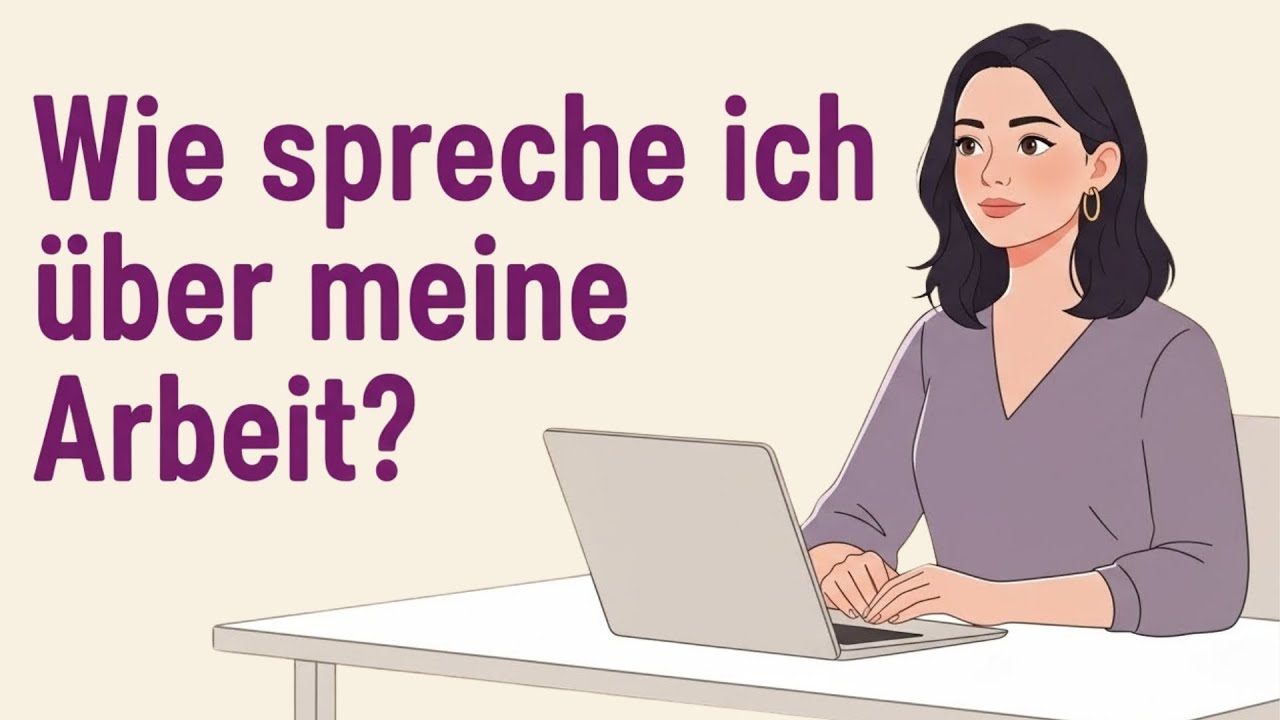 Deutsch Podcast | Über meine Arbeit auf Deutsch sprechen B1-B2 | Deutsch klar gesagt #01