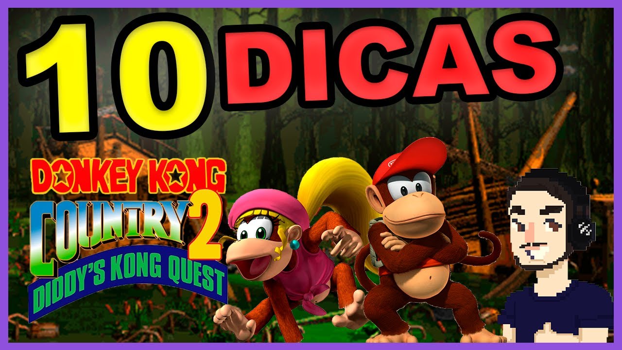 10 Dicas de Donkey Kong Country 2 (SNES)