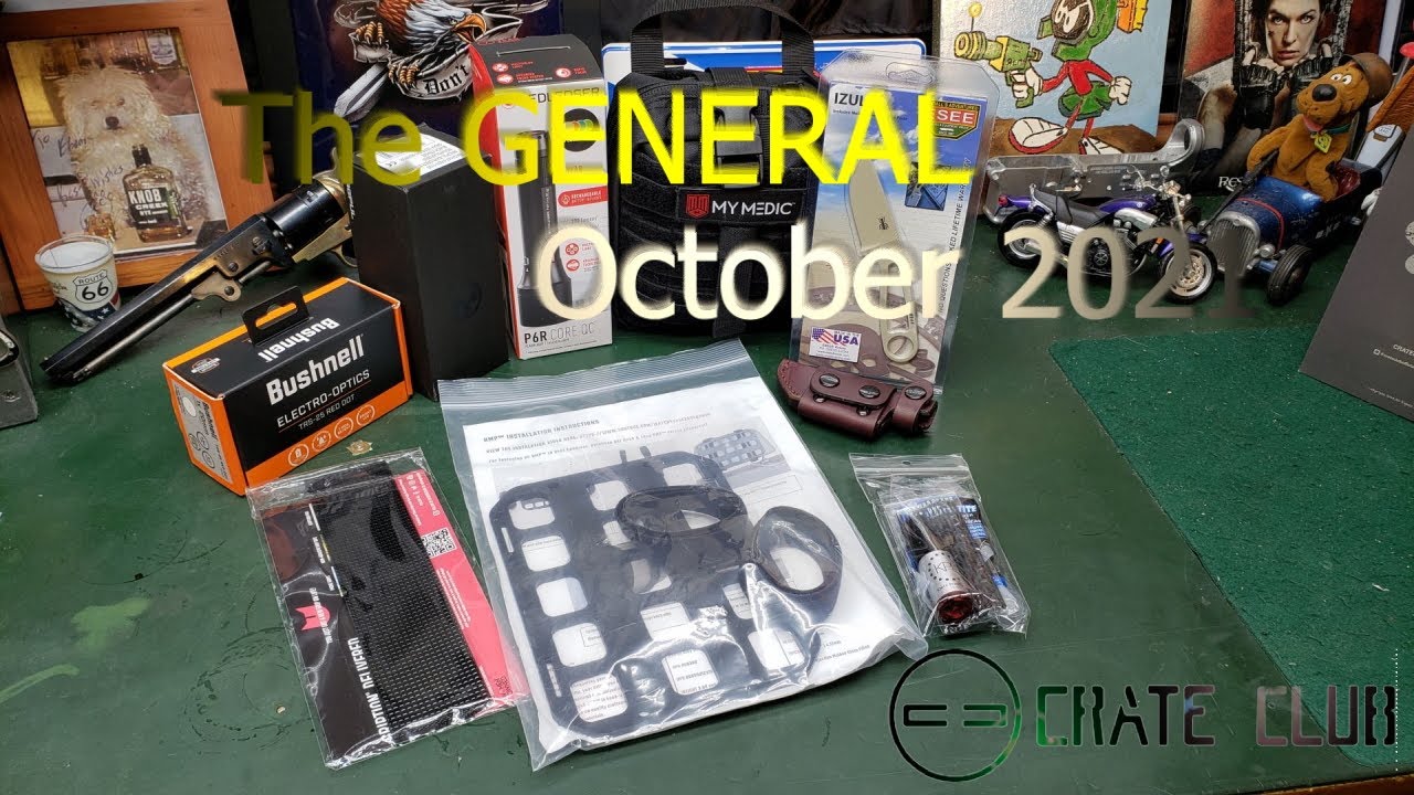 Crate Club General Unboxing - October 2021