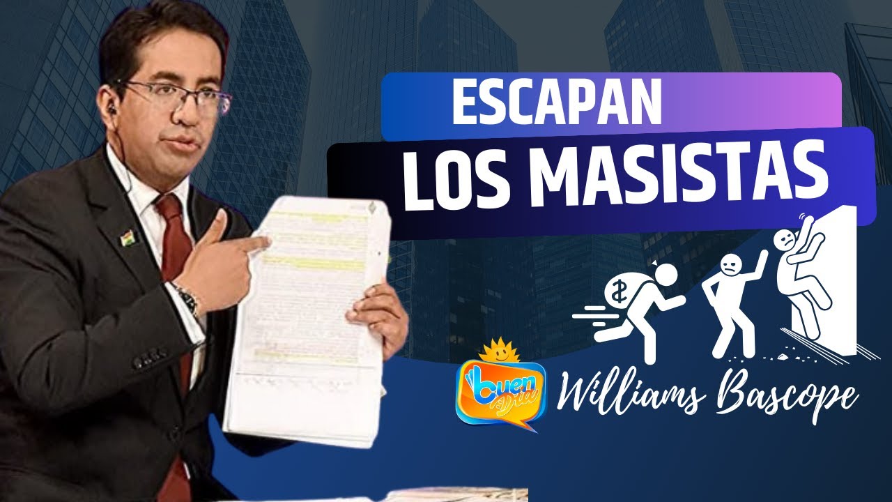 ESCAPAN LOS MASISTAS