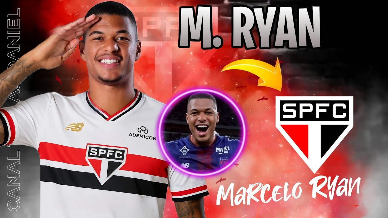 MELHORES Lances de MARCELO RYAN / NOVO CENTROAVANTE do São Paulo para 2025 ??? | SPFC