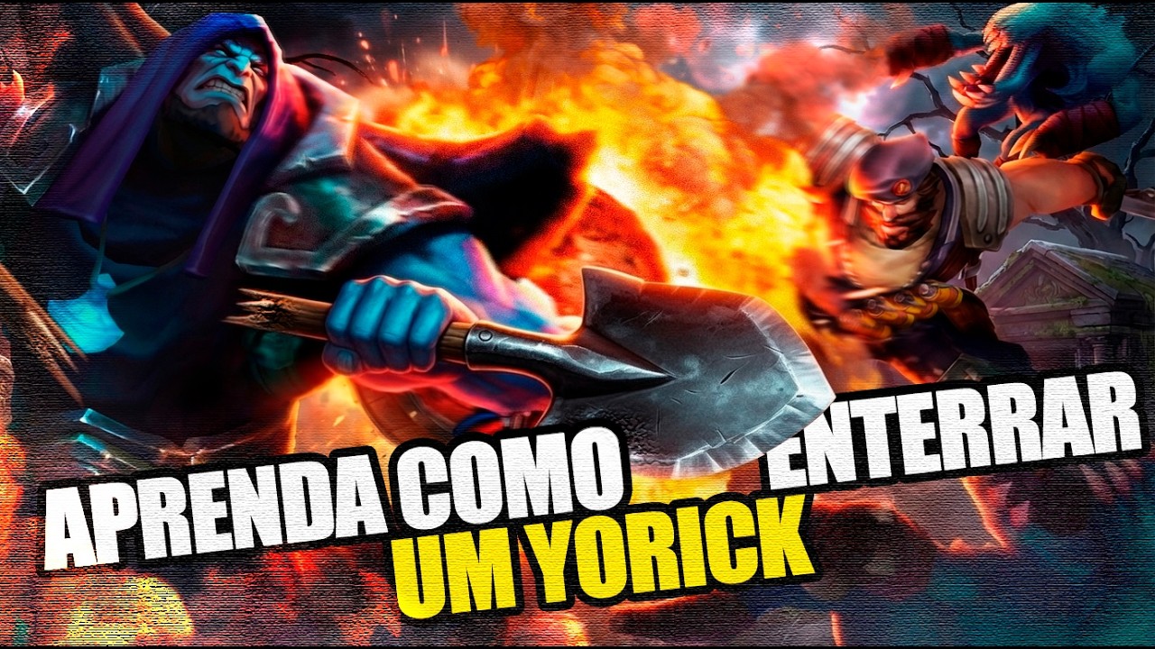PEGOU YORICK ACHANDO QUE ESTAVA CONTRA QUALQUER GANGPLANK - Matchup vs yorick