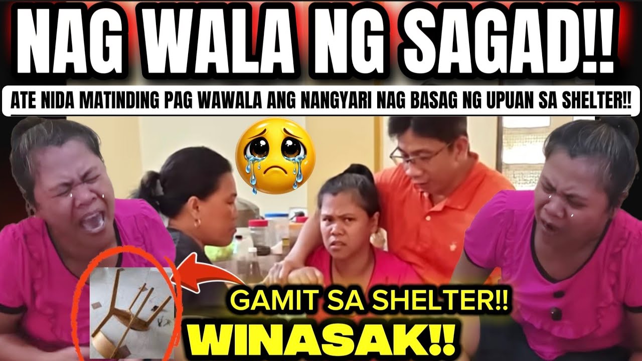 NIDA NAG BASAG NG GAMIT SA SHELTER DADDY FRANKIE