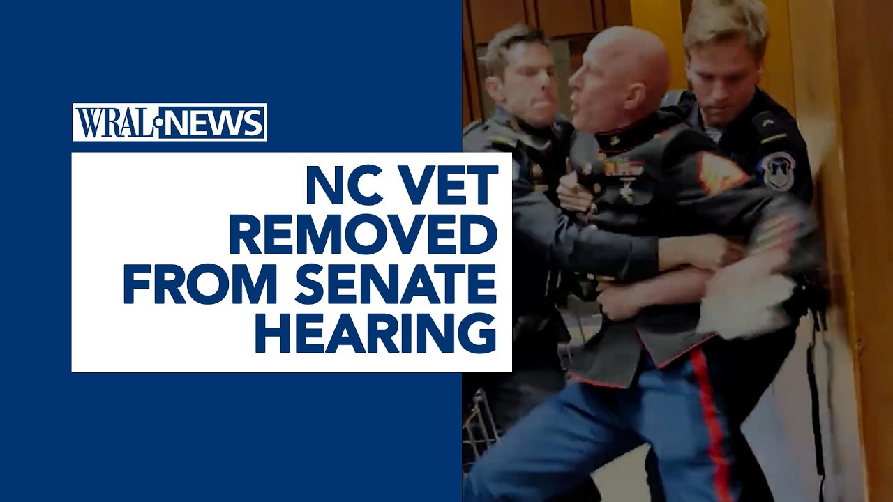 Caught on cam: Raleigh firefighter, a Marine veteran, forcibly removed from US Capitol