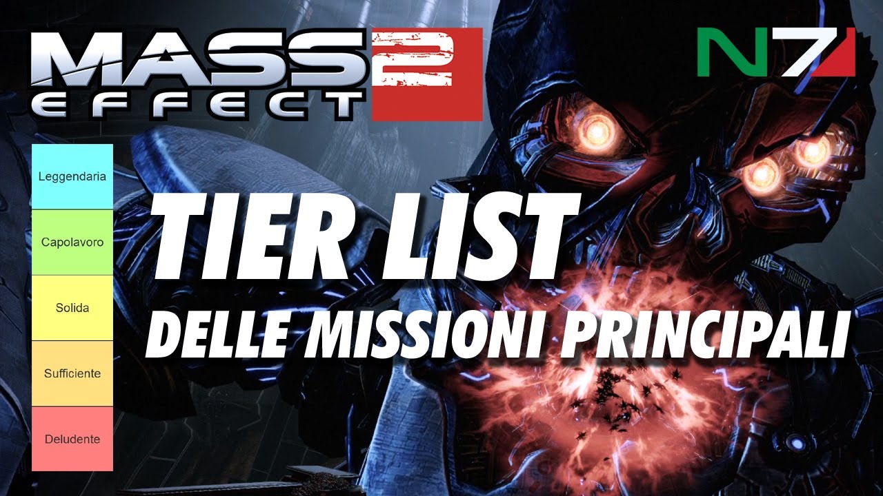 Tier list delle missioni principali: Mass Effect 2