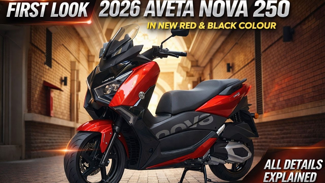 2026 Aveta Nova 250 With New Colours Launched In Malaysia - Price From RM14,388 - All Details Here