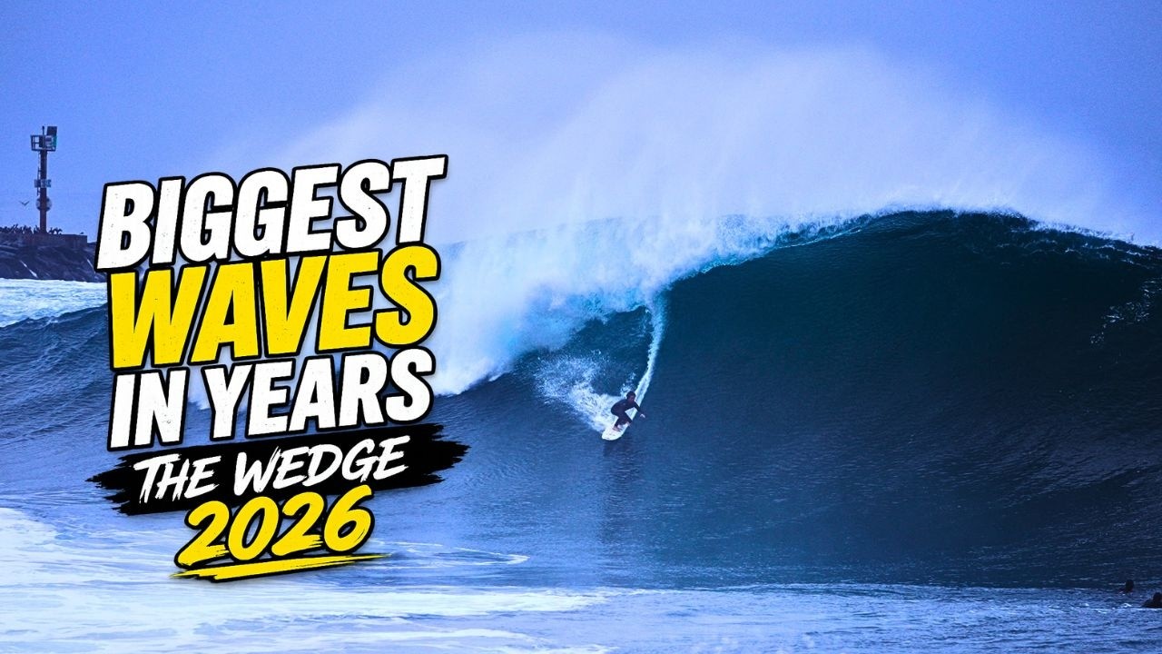 The Wedge | NAJWIĘKSZE FALE OD LAT + SZALONA AKCJA RATUNKOWA | 2026
