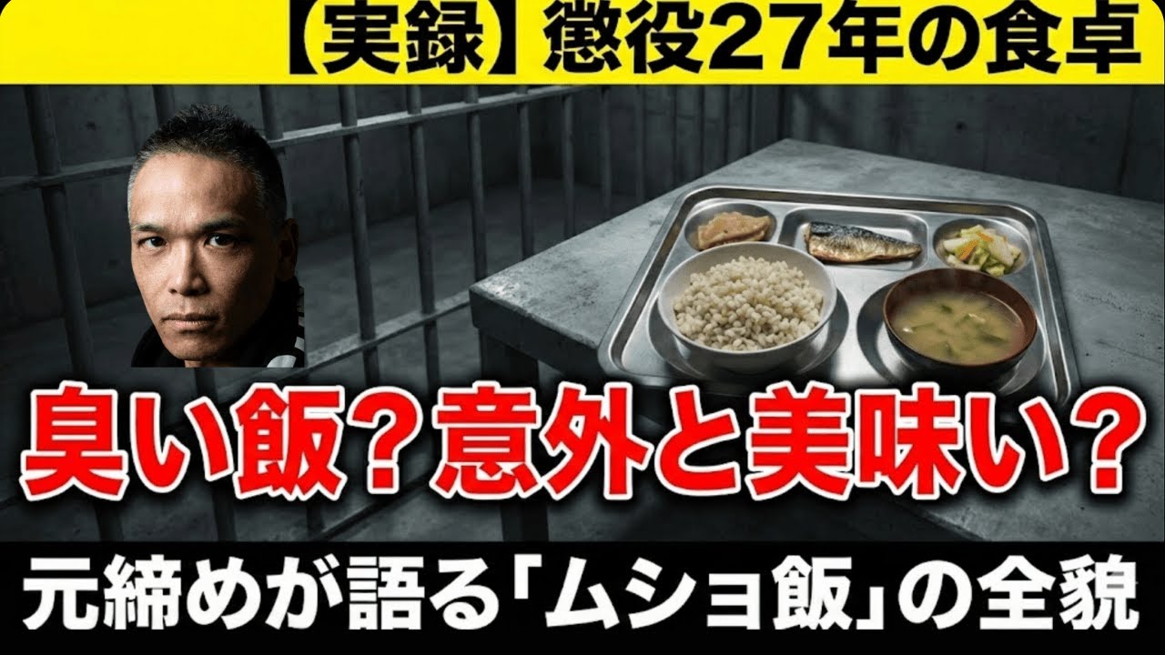 【実録】人生の半分を「ムショ飯」で過ごした男。全国の刑務所を食べ歩いた元締めの美食（？）レビュー。