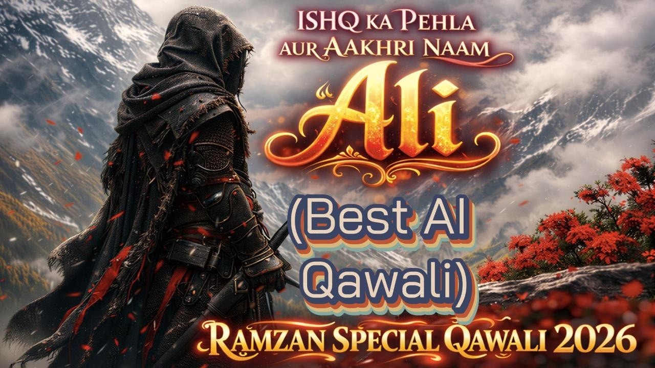(Made by AI...)(ISHQ KA PEHLA AUR AAKHRI NAAM ALI) ISLAMIC QAWALI 2026#islamic #world of AI#trending