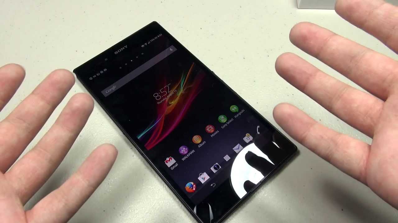 Xperia Z Ultra: Impressions