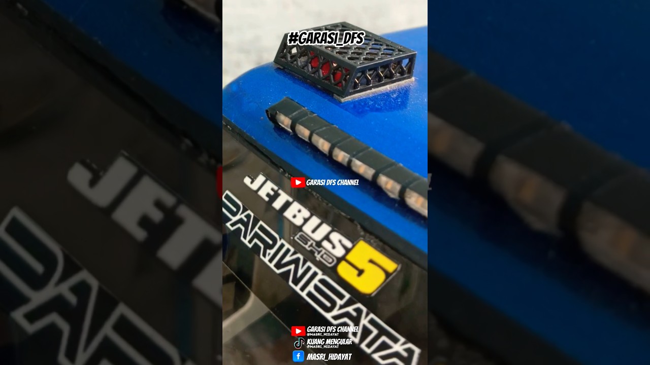 MINIATUR BIS JETBUS 5 corong atas. #garasi_dfs #miniaturbus #miniaturbis